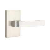 Breslin Flat Privacy (Bed & Bath) Door Lever with Rectangle Rosette