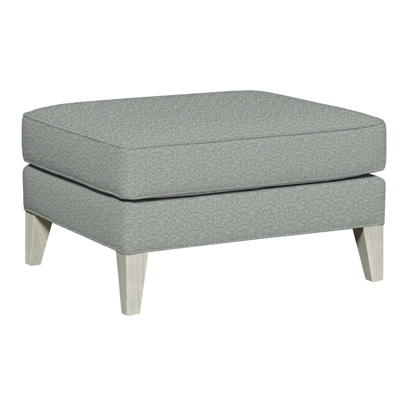 Burlingame Upholstered Ottoman, Wrenn, Tuck Water