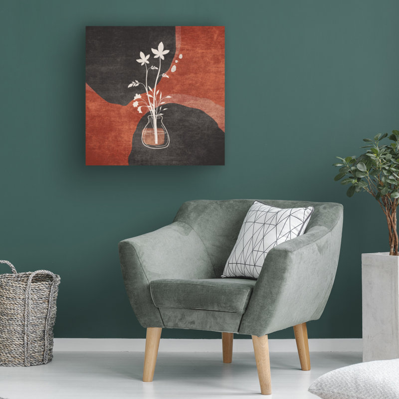 Œuvre sur toile, bolognaise, bol, emel, tunaboylu, H 18 po x l 18 po