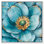 Art floral sur toile Agave bleu sarcelle par Art Remedy