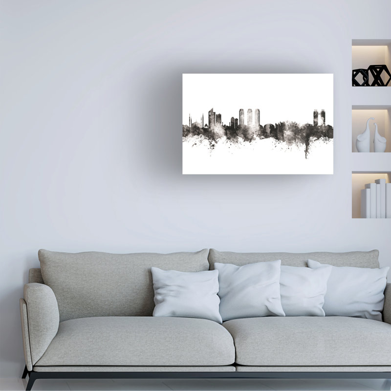 "Horizon de l'Islamabad par Michael Tompsett", impression sur toile tendue, H 16 po x l 24 po x P 2 po