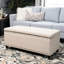 Polyethylene Plastic Storage Bench