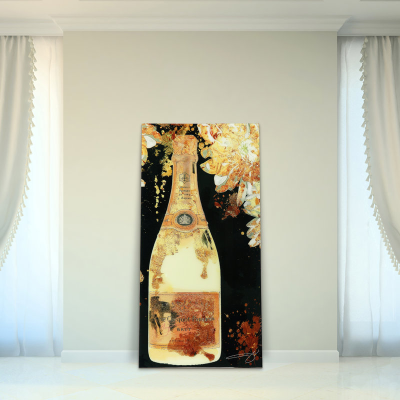 « let is célébrer », reproduction sur verre