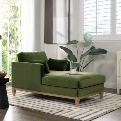 Chaise longue rembourrée Pera