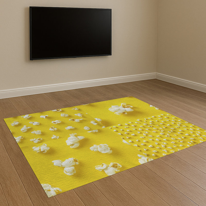 Geometric Area Rug, Runner 70 x 140 cm