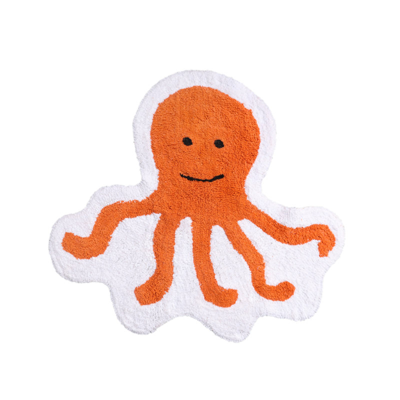 Koret Cotton Bath Rug, Orange