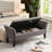 51.5" Bed Bench With Storage Velvet-1221690899