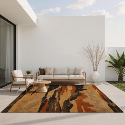 Tapis intérieur et extérieur Tidal Canyon