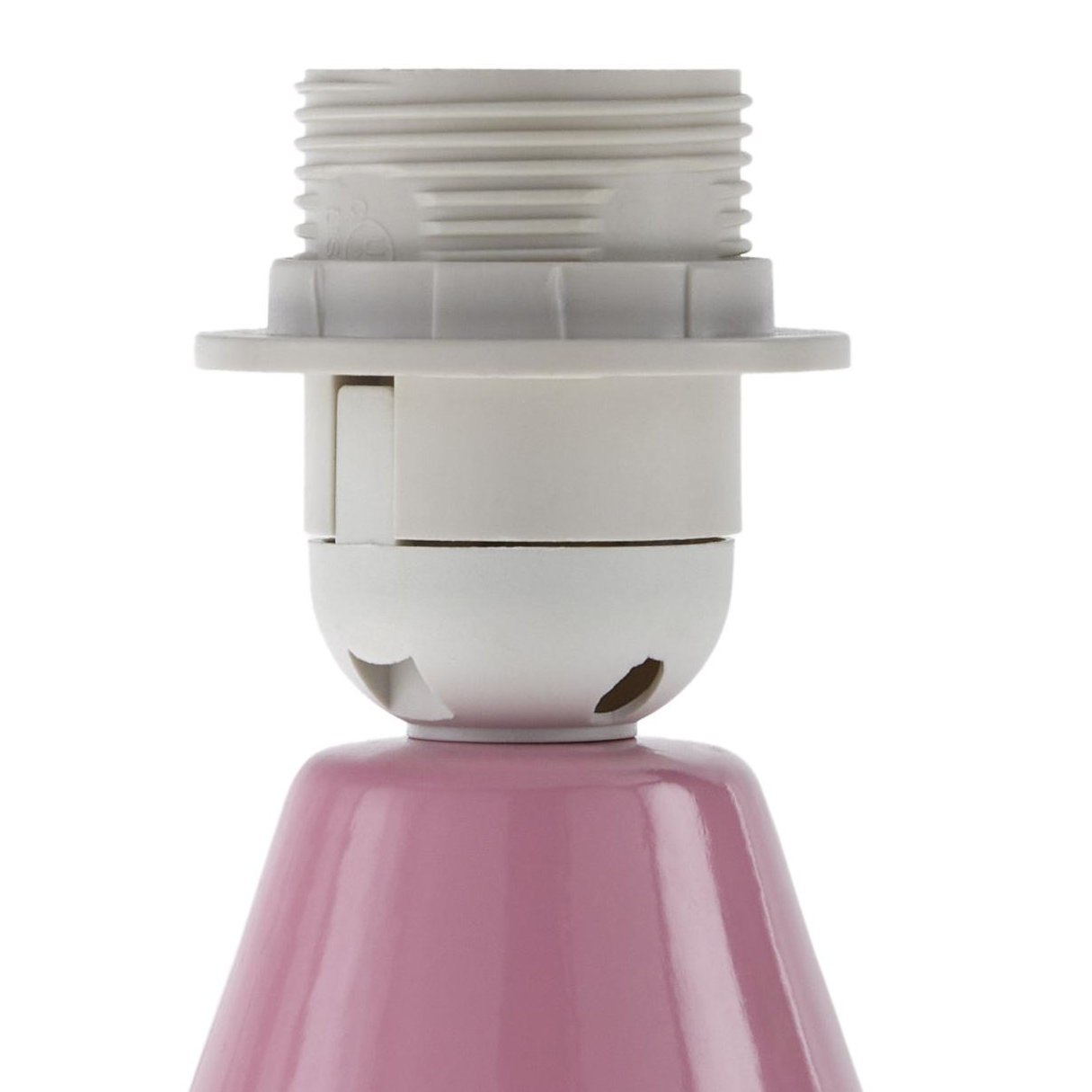 Juliette Ceramic Table Lamp, Pink