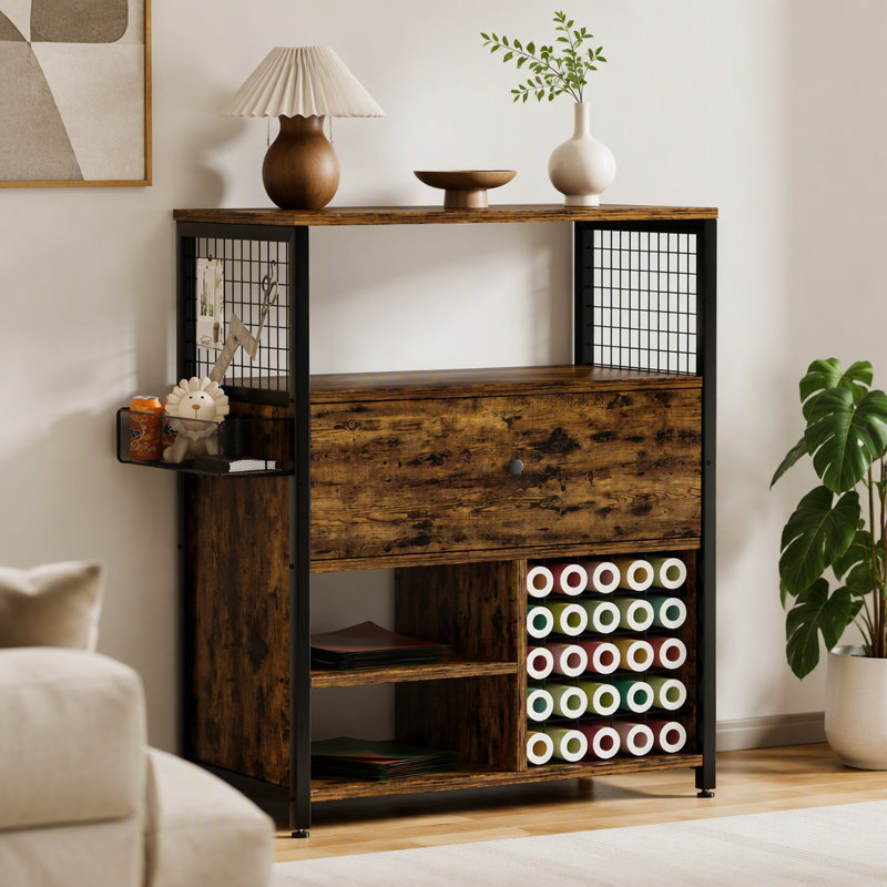 Jasbeh Storage and Organization Cabinet Compatible with Cricut Machines