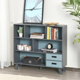 3-Tier Bookcase With Open Shelves