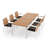 Outdoor Furniture Monterey 7 Piece Dining Set with 96 in. Table-70572096-70572091