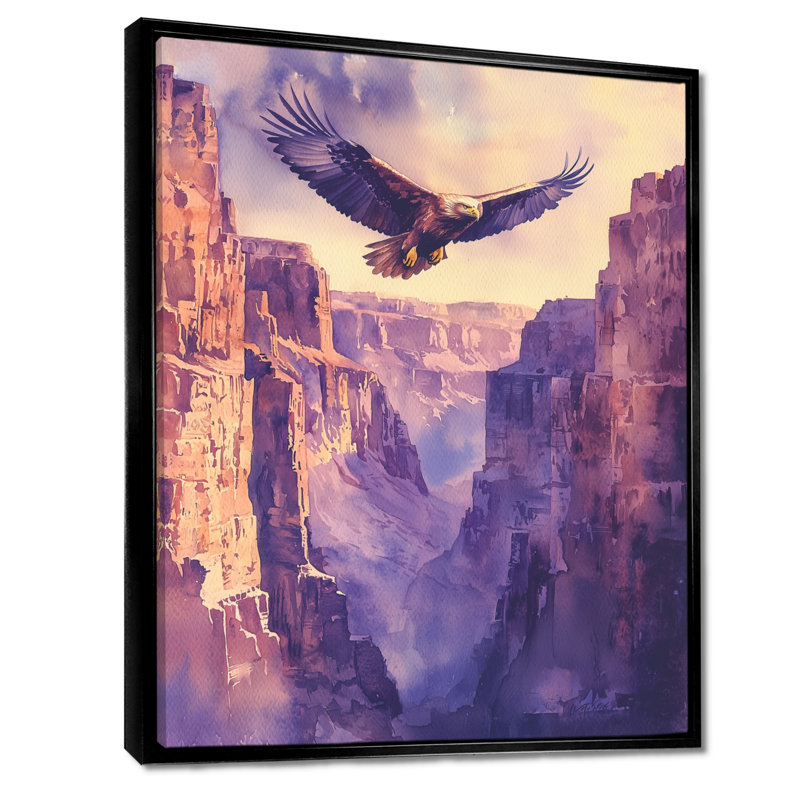 Sawyerville - Animals Canvas Art Print, H 32 po x l 24 po, Impression encadrée flottante, Noir