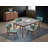 Bevis Dining Table, Stone