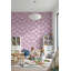 Murale mauve amovible à motif de licorne-2058664533