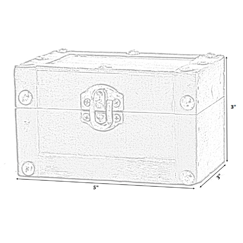 McVicar Wooden Decorative Trunk