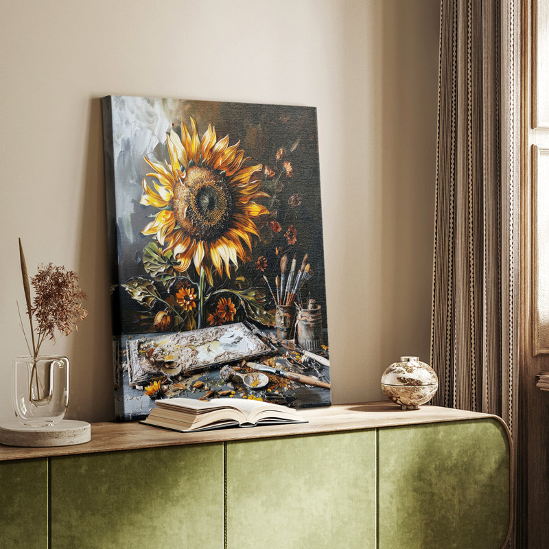FLORAL Series DII - Gallery Cavas