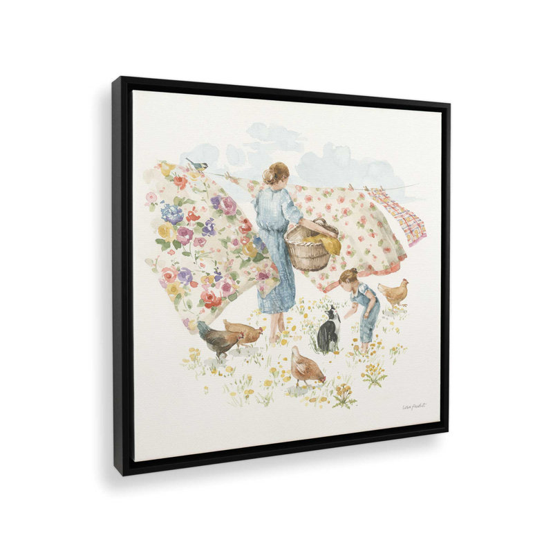 Impression sur toile Fyfe XLV par Lisa Audit, Noir, Impression encadrée sans passe-partout, H 13,5 po x l 13,5 po