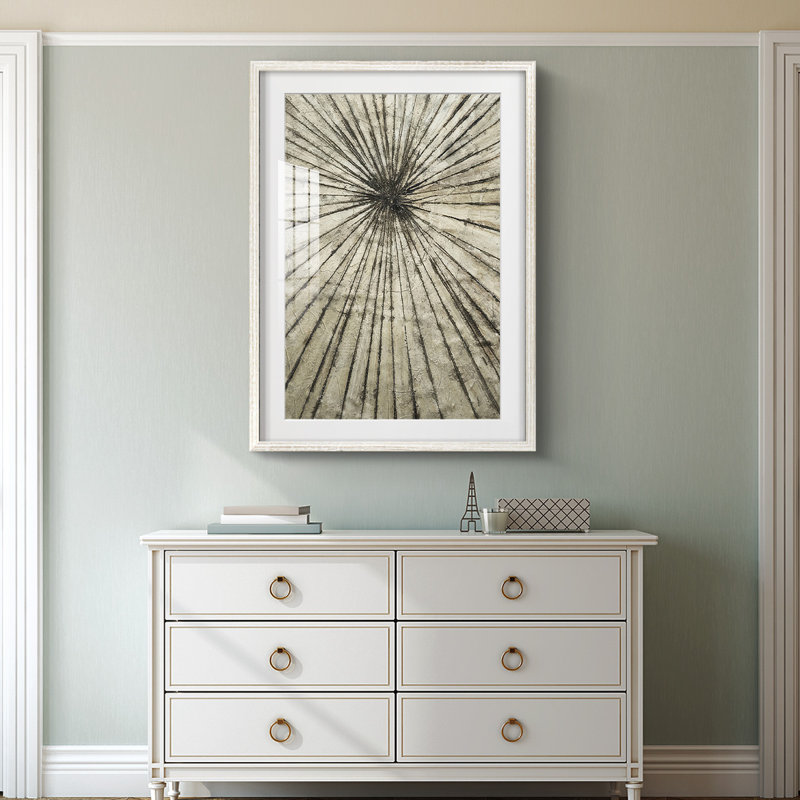 Imprimé Radiant - Impression encadrée, H 28,5 po x l 20,5 po, Blanc