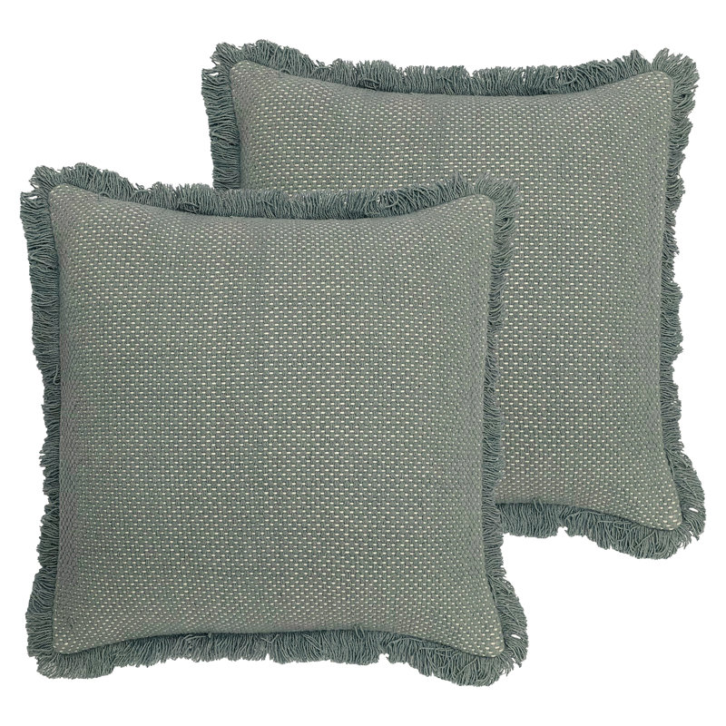 Square Cushion, Teal