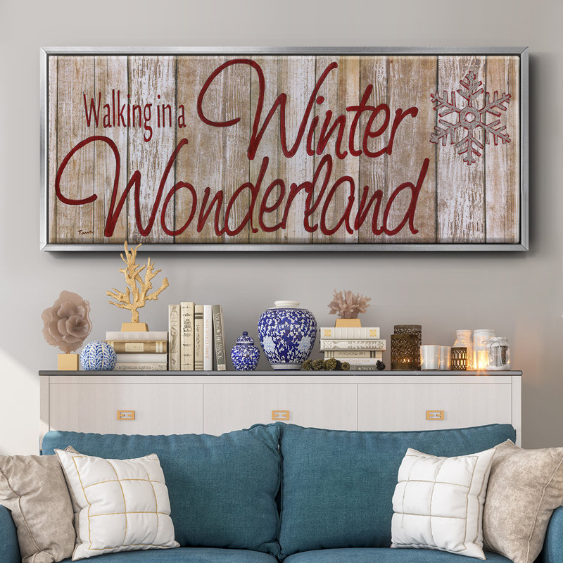 Winter Wonderland- Framed Canvas