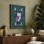 Moonlit Owl with Botanica Boho - Wrapped Canvas-1169393030-1169393031