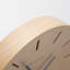 Horloge murale en bois massif hêtre 8,7"