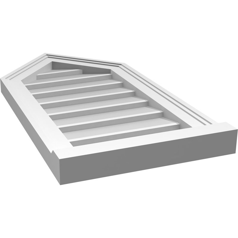 Ventilateur à pignon en uréthane non-fonctionnel Signature, H 28 po x l 14 po x P 2 po