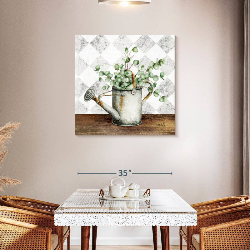 Harnek Eucalyptus White Watering Can