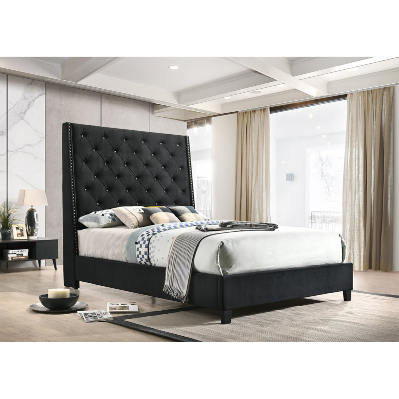 Mobilier de chambre à coucher 1pc, Noir
