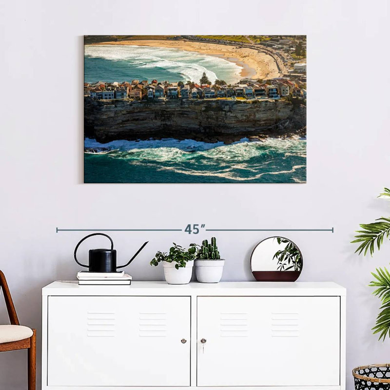 Scène de falaise Bondi Aydelis, H 24 po x l 36 po