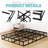 Metal Box Spring with Fabric Cover-Multiple Sizes-774945067-774945239