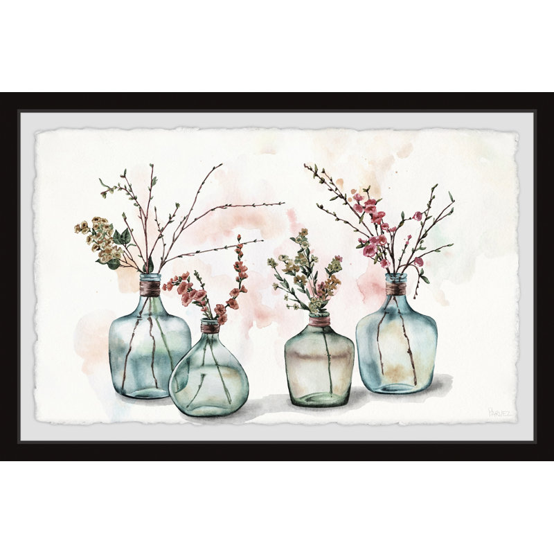 Sakura Blooms by Parvez Taj - Single Picture Frame Painting, 41 cm H x 61 cm W