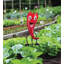 Poteau de jardin en métal Krylin avec détails peints à la main et finition résistante aux intempéries-487386368