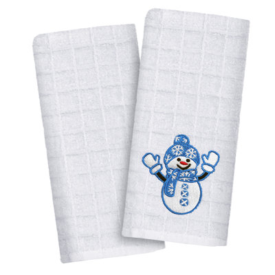 Embroidered Linen Set Kitchen Towel