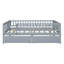 Wooden Daybed with Two Drawers and Fence Guardrails-2134667664-2134667669