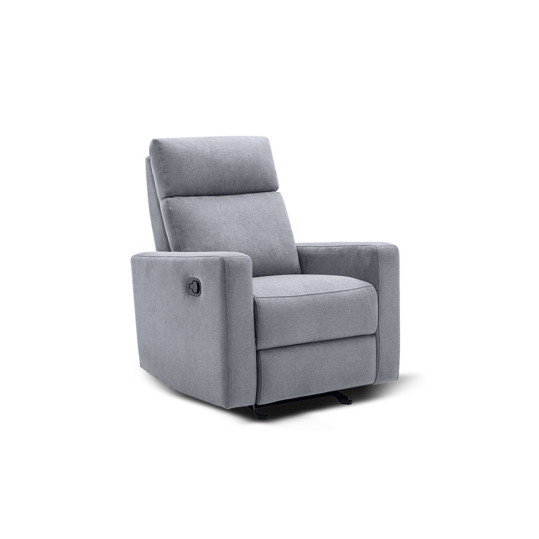 Nurture Manual Reclining Glider, Gray