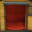 Niche pour chien isolée en bois massif de 50 po pour petits chiens, chenil d'extérieur avec porte verrouillable, rideau thermique amovible et fenêtre ventilée