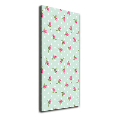 Roses - Wrapped Canvas Print