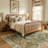Sunflower Vintage Medallion Print Area Rug Non-Slip Machine Washable Low Pile for Living Room Bedroom-1753251601-1753251606