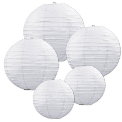 Ensemble de lanternes en papier assortiment