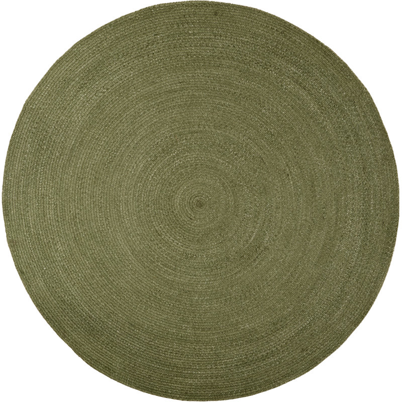 Round Vintage Look 200cm X 200cm Indoor / Outdoor Area Rug