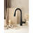 Moen Reyes Spot Resist 15.67 In. H Pull Down Sprayer Kitchen Faucet With 360 Degree Spout Swivel And Power Boost 87932bl-113441181