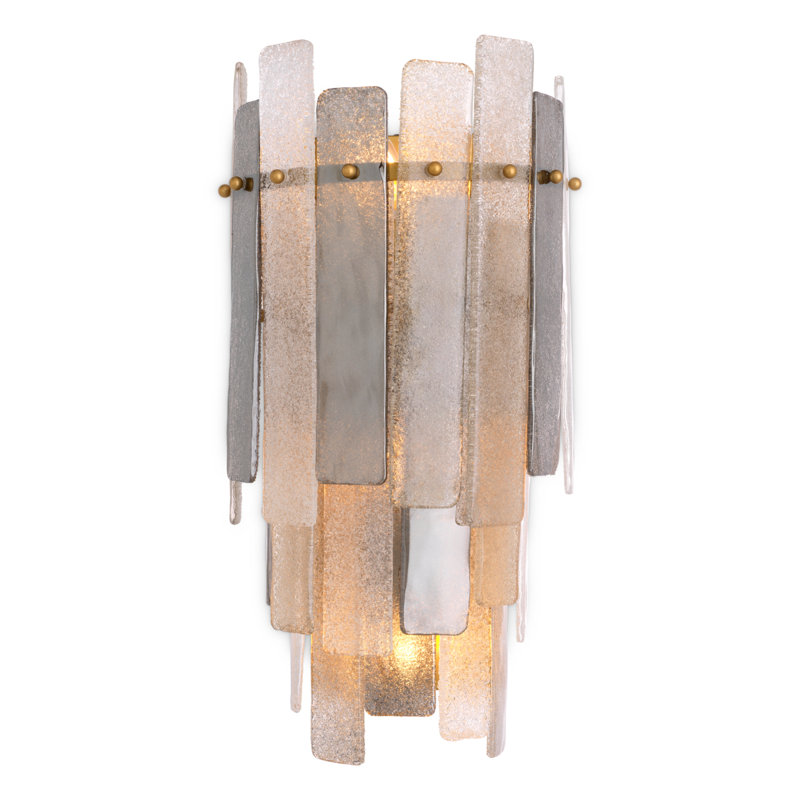 Wall Lamp Grayson Antique Brass Finish