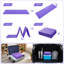 Foldable Yoga Mat TPE, Non Slip Exercise Fitness Mat for Women & Men, Portable Pilates Gym Workout Travel Mat for Yoga Stretching Home Training, 183 x 61 x 0.6 cm-129181380