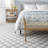Msr4760 Chelsea Stewart Hand Tufted Wool/Cotton Checkered Rug in Light Blue/Ivory-90584665