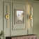 Battery Operated Wall Sconces with Remote Control, 24'' LED Flush Mounted Sconces