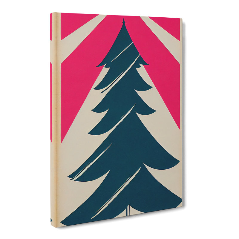 Christmas Tree Pop - Wrapped Canvas, 60cm H x 40cm W x 3cm D