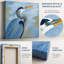 «Blue Heron», art mural sur toile-659048142