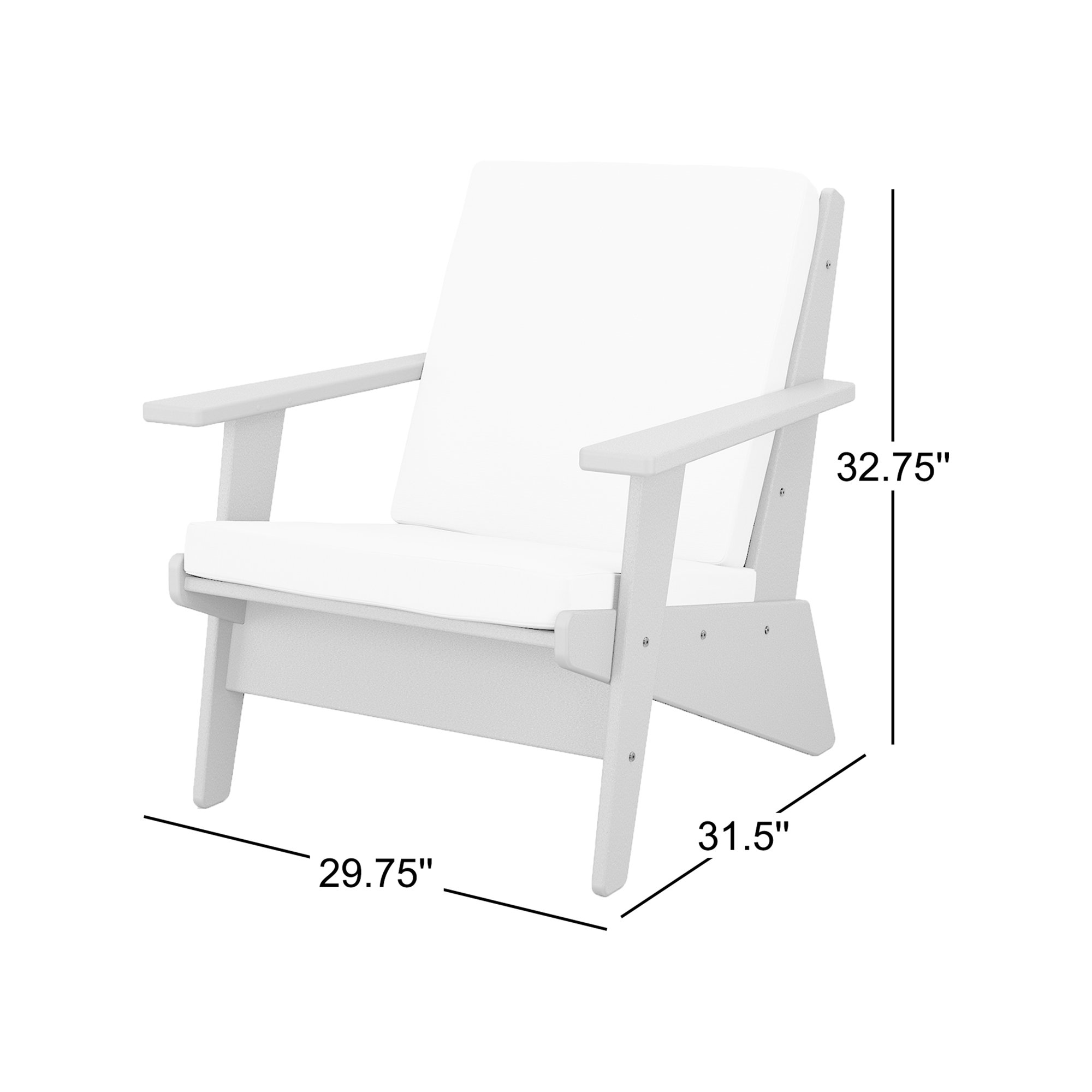 Riviera Modern Lounge Chair, Sand, Ash Charcoal
